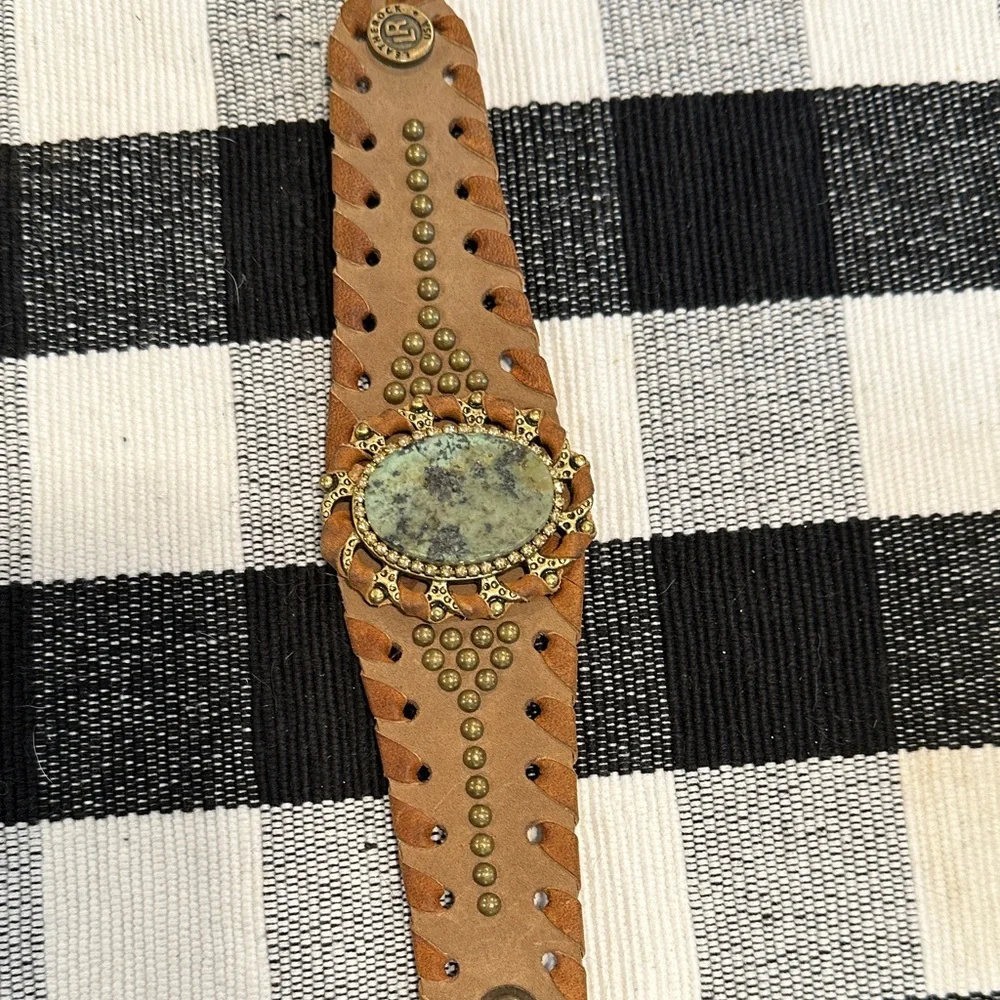 Lucky Brand Tan and Gold Bracelet - Picture 1 of 5